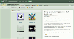 Desktop Screenshot of endless-owl-forest.deviantart.com