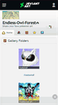 Mobile Screenshot of endless-owl-forest.deviantart.com
