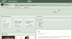 Desktop Screenshot of kai-kun1.deviantart.com