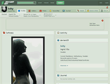 Tablet Screenshot of iwhy.deviantart.com