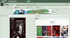 Desktop Screenshot of evilfuzz.deviantart.com