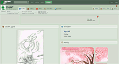 Desktop Screenshot of kyotai9.deviantart.com