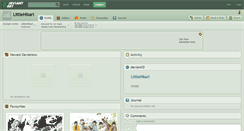 Desktop Screenshot of littlehikari.deviantart.com