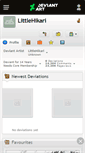 Mobile Screenshot of littlehikari.deviantart.com