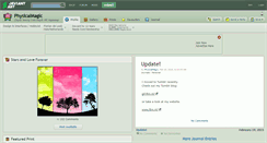 Desktop Screenshot of physicalmagic.deviantart.com