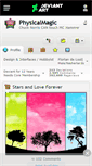 Mobile Screenshot of physicalmagic.deviantart.com