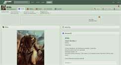 Desktop Screenshot of drido.deviantart.com