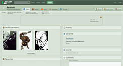 Desktop Screenshot of bartholo.deviantart.com