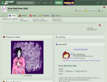 Tablet Screenshot of love-lied-love-lied.deviantart.com