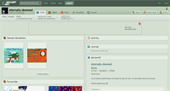 Desktop Screenshot of eternally-doomed.deviantart.com