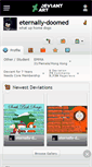 Mobile Screenshot of eternally-doomed.deviantart.com