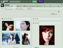 Tablet Screenshot of misslyz.deviantart.com