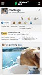 Mobile Screenshot of moohug4.deviantart.com