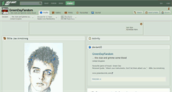 Desktop Screenshot of greendayfandom.deviantart.com