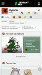 Mobile Screenshot of myrada.deviantart.com