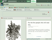 Tablet Screenshot of mr-crack.deviantart.com