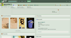 Desktop Screenshot of grooverider13.deviantart.com