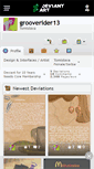 Mobile Screenshot of grooverider13.deviantart.com