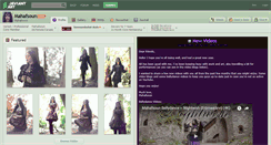 Desktop Screenshot of mahafsoun.deviantart.com