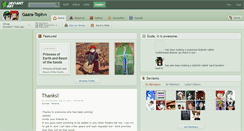 Desktop Screenshot of gaara-toph.deviantart.com