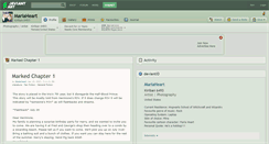 Desktop Screenshot of mariaheart.deviantart.com