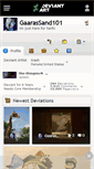 Mobile Screenshot of gaarassand101.deviantart.com