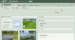 Desktop Screenshot of blue2green.deviantart.com