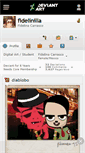 Mobile Screenshot of fidelinilla.deviantart.com