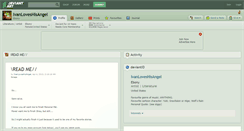 Desktop Screenshot of ivanloveshisangel.deviantart.com