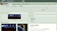 Desktop Screenshot of galaxyclub.deviantart.com