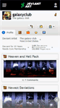 Mobile Screenshot of galaxyclub.deviantart.com