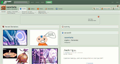 Desktop Screenshot of nanertarta.deviantart.com