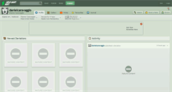 Desktop Screenshot of danielcaravaggio.deviantart.com