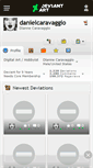 Mobile Screenshot of danielcaravaggio.deviantart.com