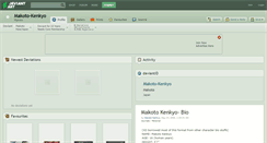 Desktop Screenshot of makoto-kenkyo.deviantart.com