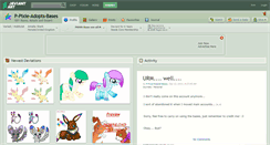 Desktop Screenshot of p-pixie-adopts-bases.deviantart.com