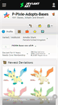 Mobile Screenshot of p-pixie-adopts-bases.deviantart.com