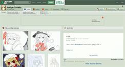 Desktop Screenshot of moriya-suwako.deviantart.com