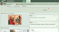 Desktop Screenshot of moppy.deviantart.com