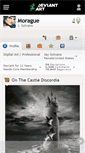 Mobile Screenshot of morague.deviantart.com
