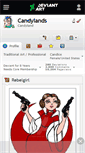 Mobile Screenshot of candylands.deviantart.com