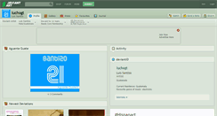Desktop Screenshot of luchogt.deviantart.com