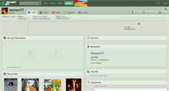 Desktop Screenshot of hermes777.deviantart.com