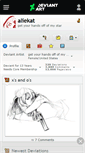 Mobile Screenshot of aliekat.deviantart.com