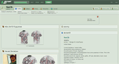 Desktop Screenshot of fear2b.deviantart.com