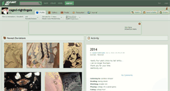 Desktop Screenshot of caged-nightingale.deviantart.com