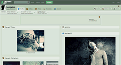 Desktop Screenshot of hoopaloo.deviantart.com