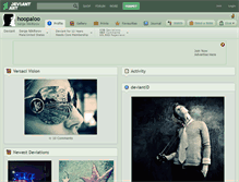 Tablet Screenshot of hoopaloo.deviantart.com