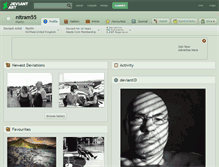 Tablet Screenshot of nitram55.deviantart.com