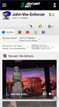 Mobile Screenshot of john-the-enforcer.deviantart.com